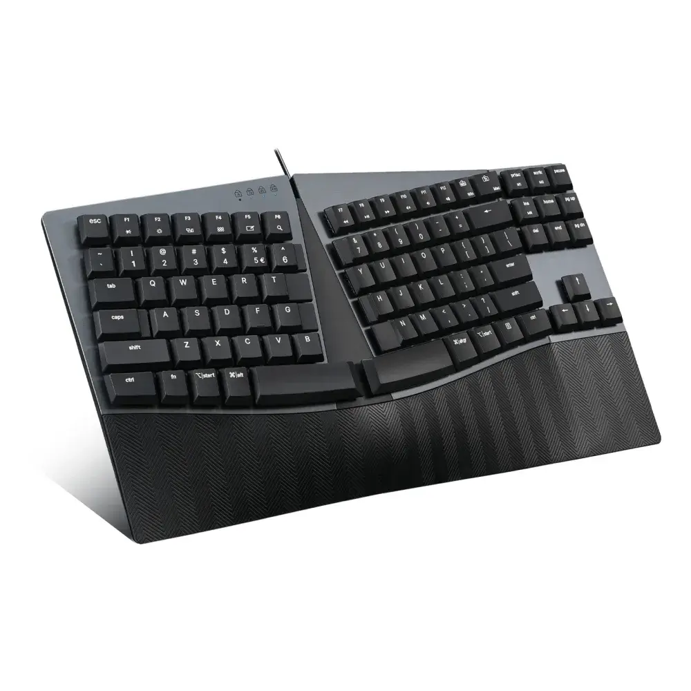 PERIBOARD-335 テンキーレスメカニカルエルゴノミクスキーボード PX-ERGO-Mech