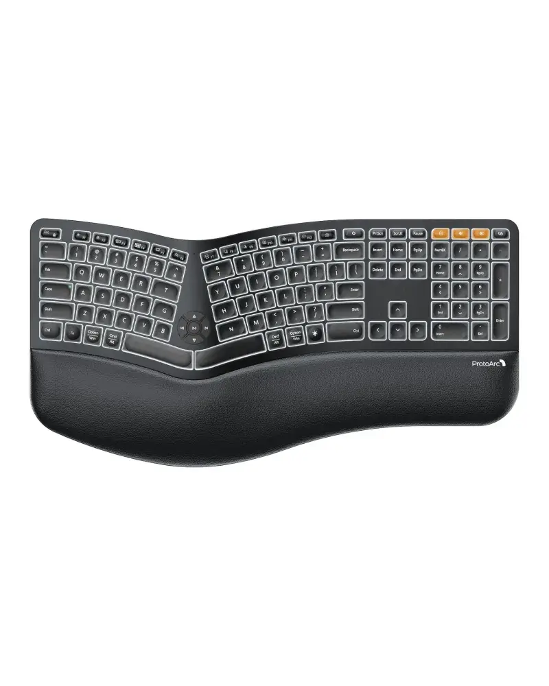 ProtoArc EK01 Plus Backlit Ergonomic Keyboard
