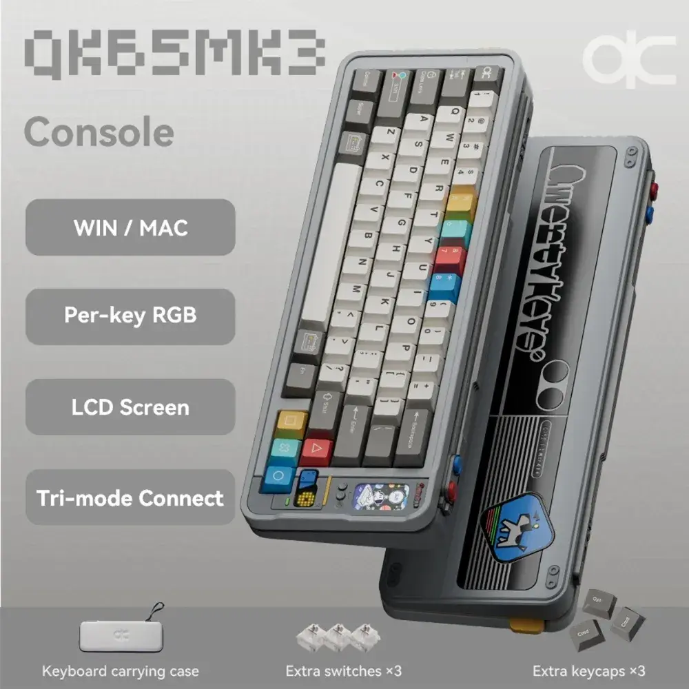 Qwertykeys QK65 Mk3 Prebuilt Mechanical Keyboard