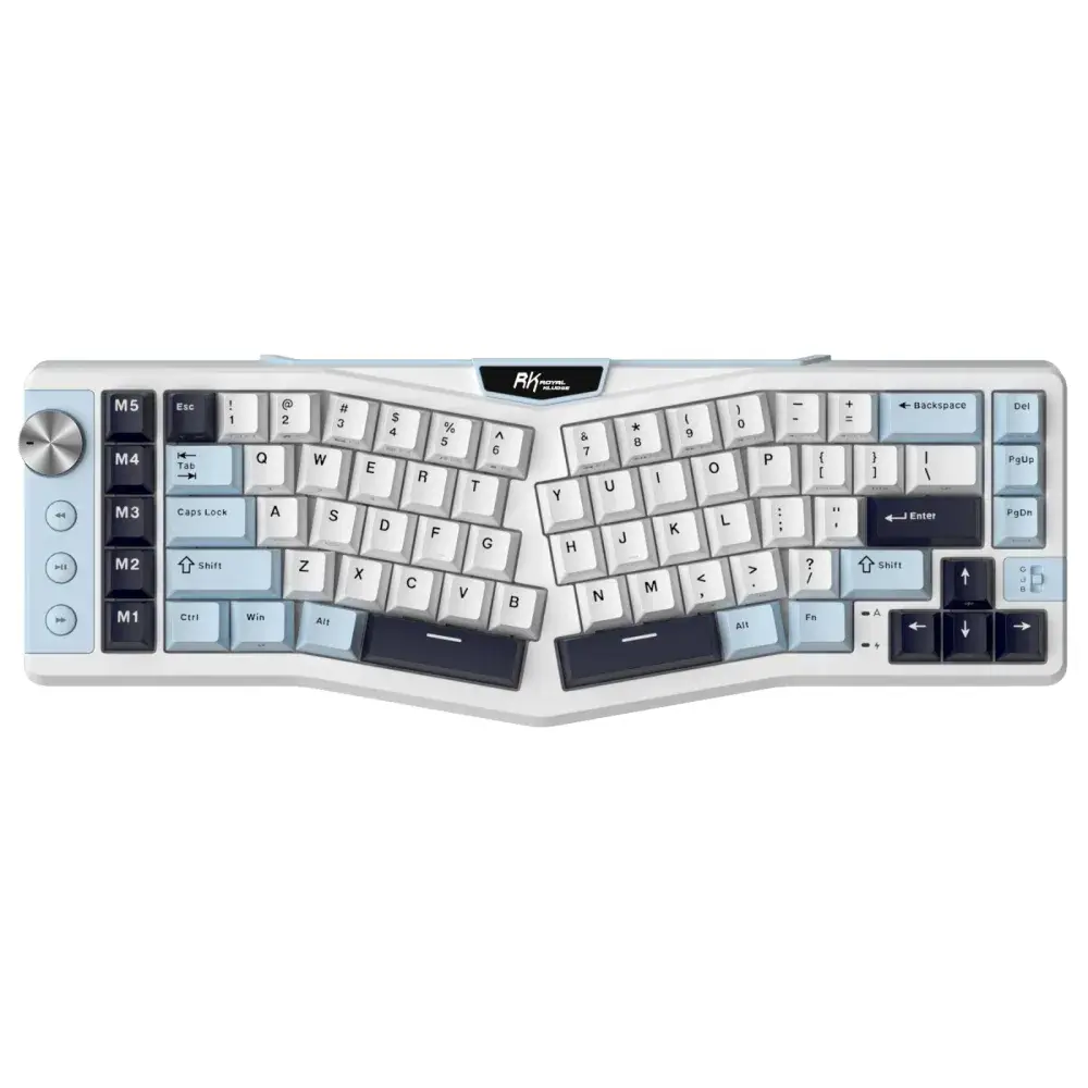 RK ROYAL KLUDGE A72 68% Ergonomic Alice Layout Mechanical Keyboard