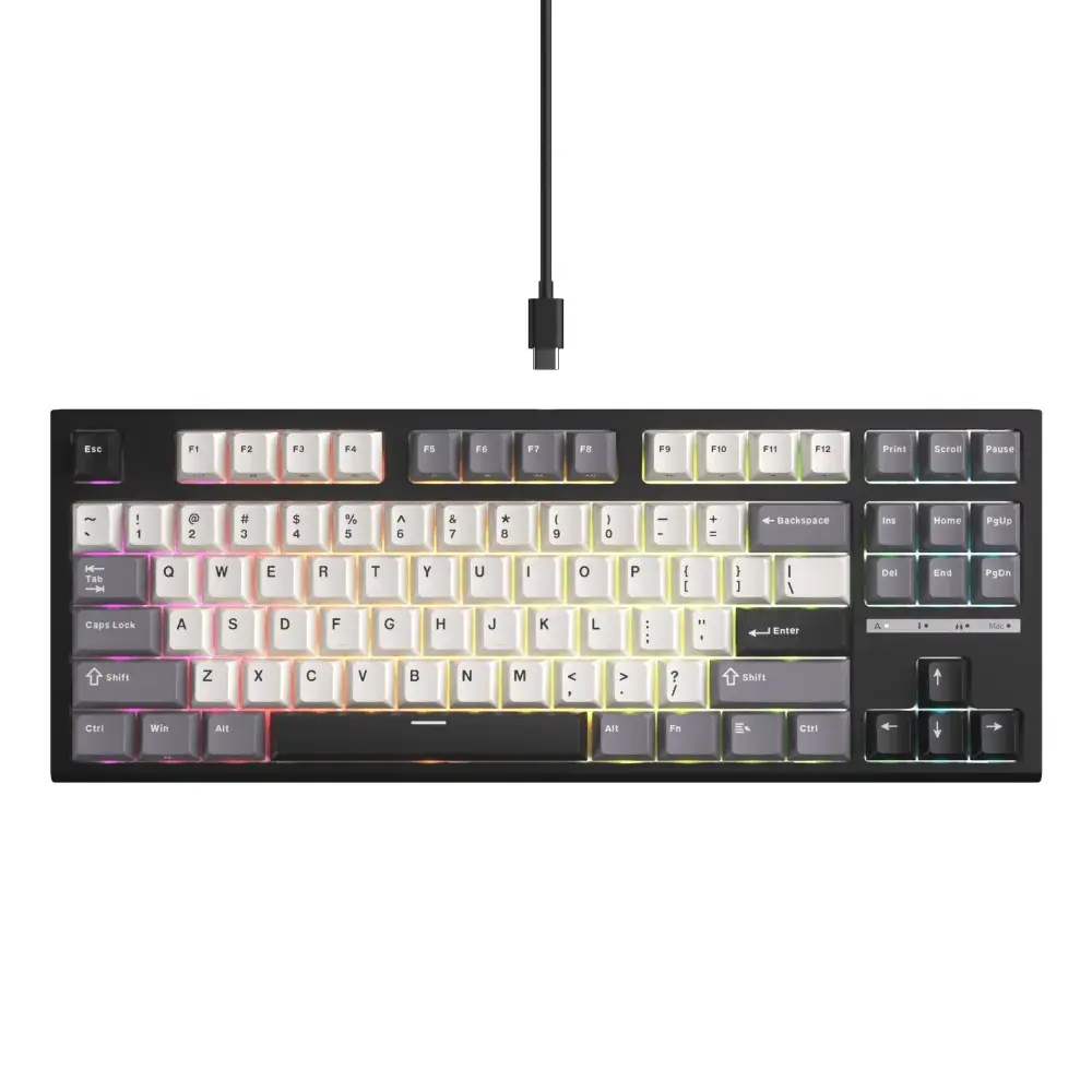 RK ROYAL KLUDGE C87 80% TKL Magnetic Hall Effect Keyboard