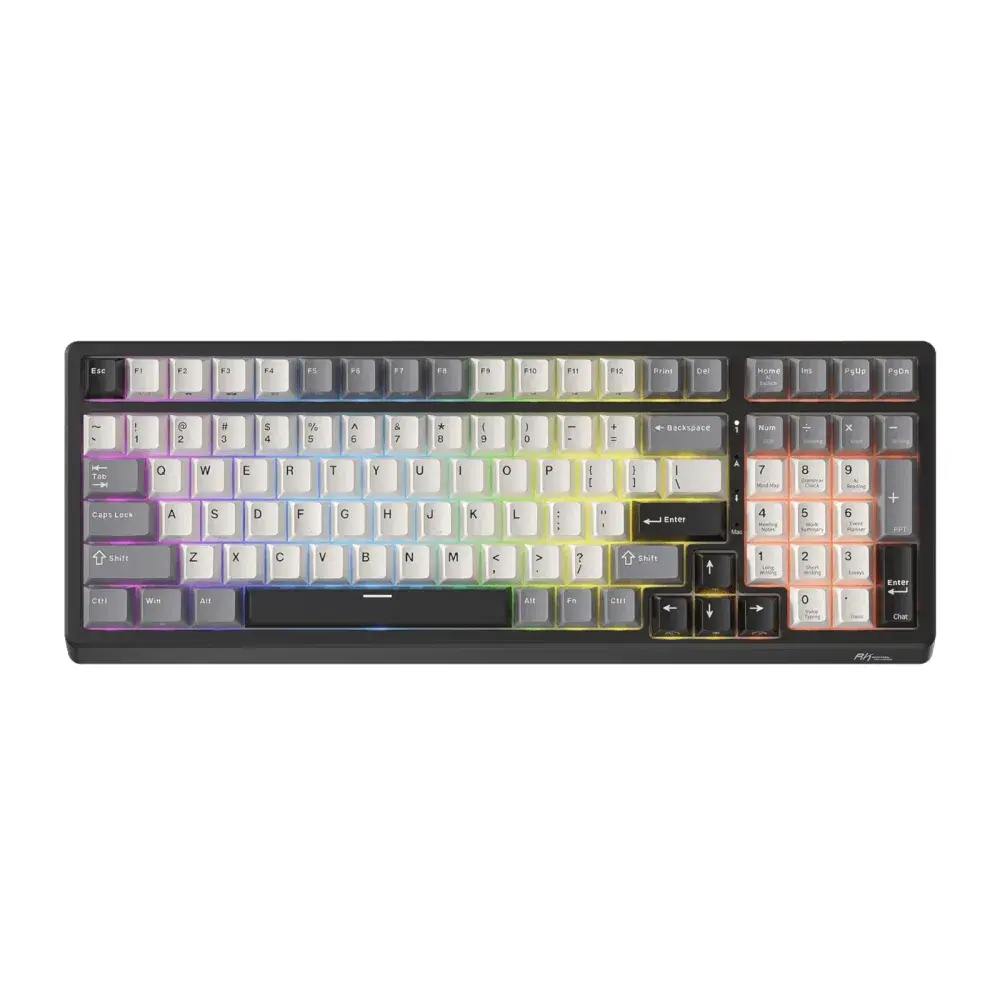 RK ROYAL KLUDGE F99 AI 96% Wired Mechanical Keyboard