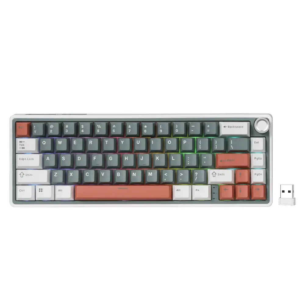 RK ROYAL KLUDGE R65 65% Wireless Gaming Keyboard (QMK/VIA)