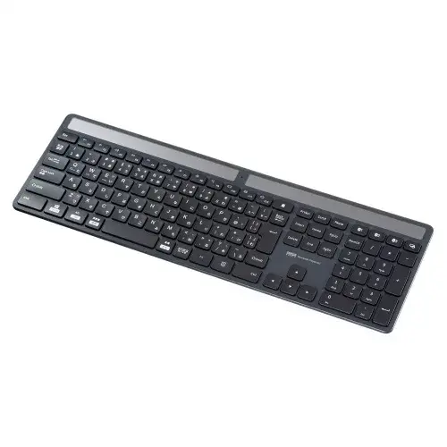 サンワサプライ ソーラー充電Bluetoothキーボード SKB-BTEC1BK