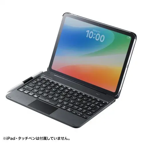 サンワサプライ iPadケース一体型Bluetoothキーボード タッチパッド内蔵（日本語配列） SKB-BTIPAD5BK