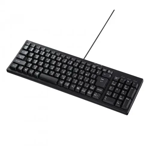 サンワサプライ USBハブ付コンパクトキーボード（2ポート） SKB-KG2UH2BK