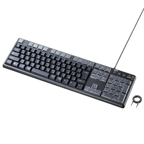 サンワサプライ プログラマブルキーボード SKB-P1BK