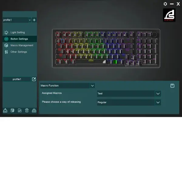 Signo KB-724 MONOXXI Hot-Swappable Mechanical Keyboard