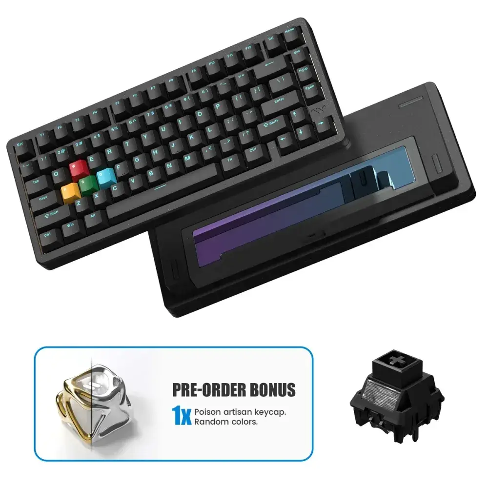 Womier SK75 TMR Wireless Magnetic Switch Keyboard