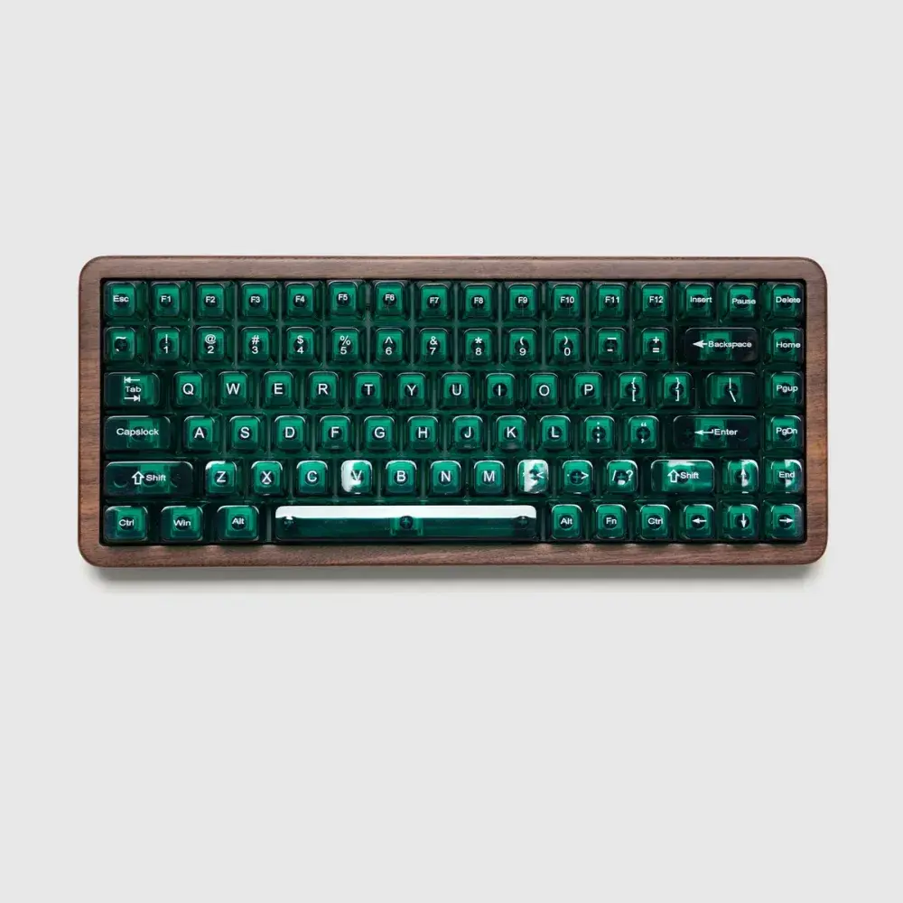 Womier WD75 V2 75% VIA Wireless Wooden Keyboard