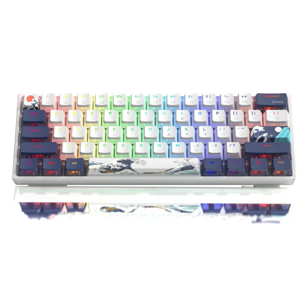 Womier WK61 V2 60% Hot-Swappable Mechanical Keyboard