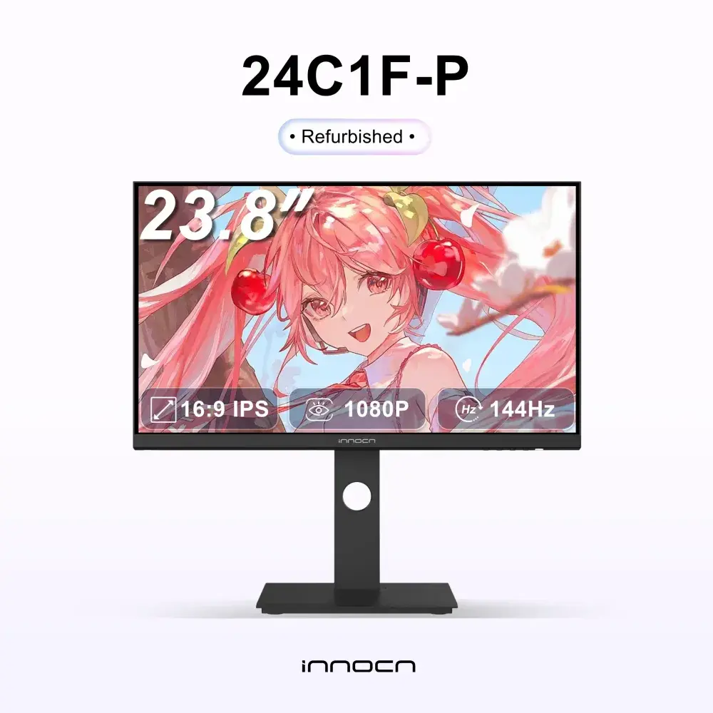 INNOCN 24インチ 1080P 144Hz IPS オフィスモニター 24C1F-P