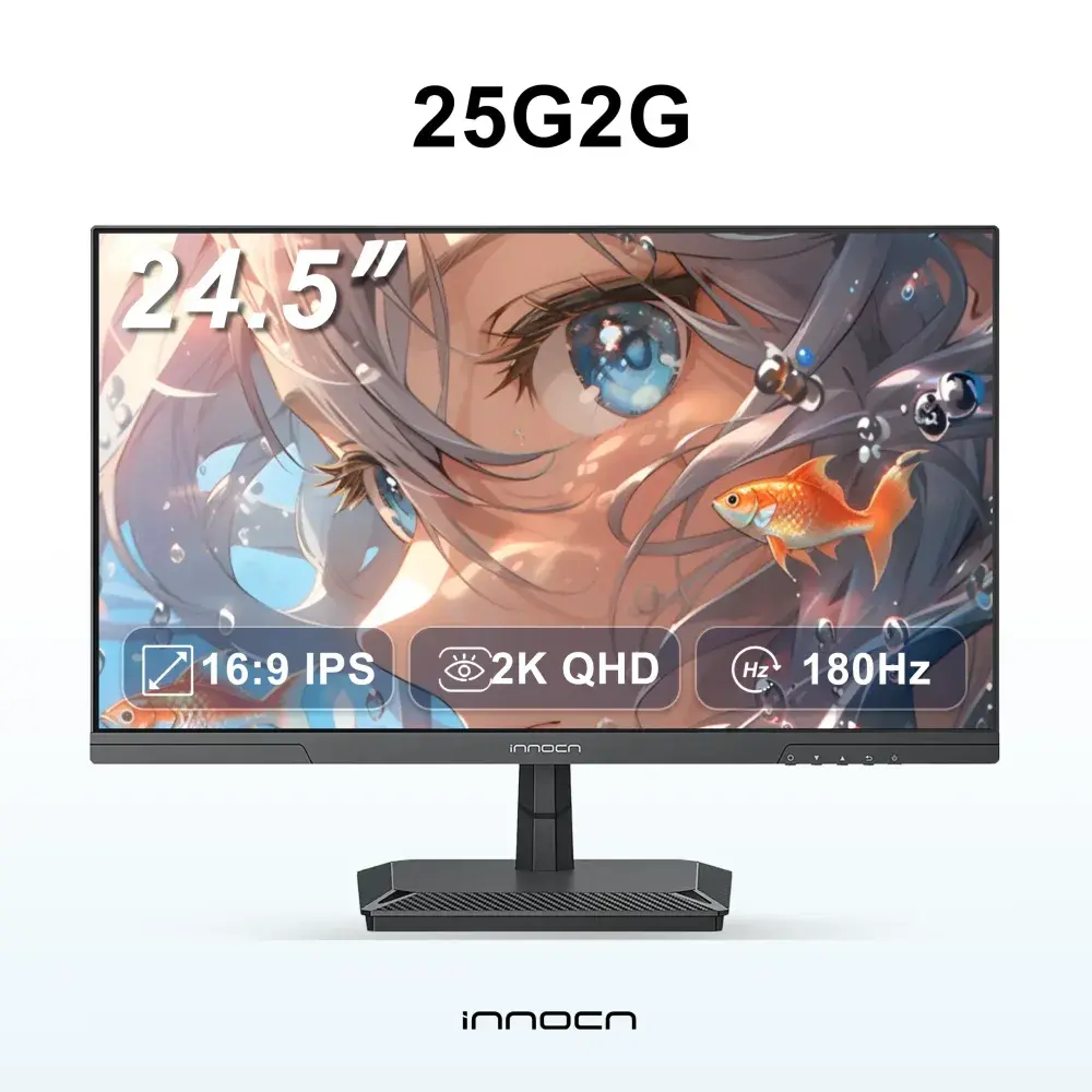INNOCN 25インチ 180Hz IPS ゲーミングモニター 25G2G