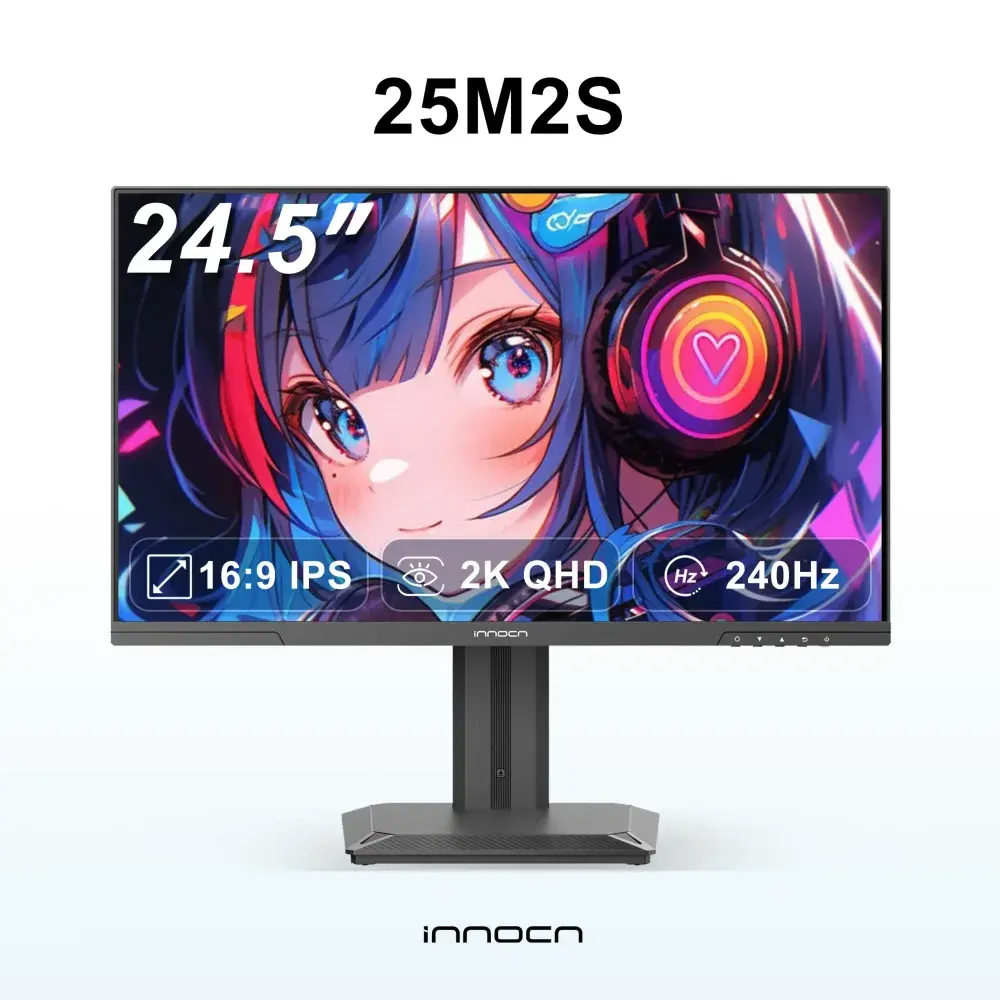 INNOCN 25インチ WQHD 240Hz MiniLED ゲーミングモニター 25M2S