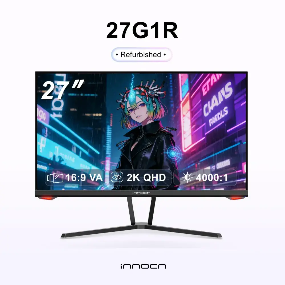 INNOCN 27インチ WQHD 144Hz ゲーミングモニター 27G1R