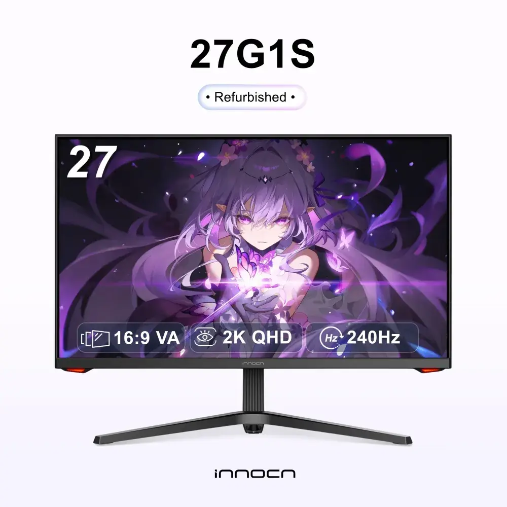 INNOCN 27インチ QHD 240Hz ゲーミングモニター 27G1S