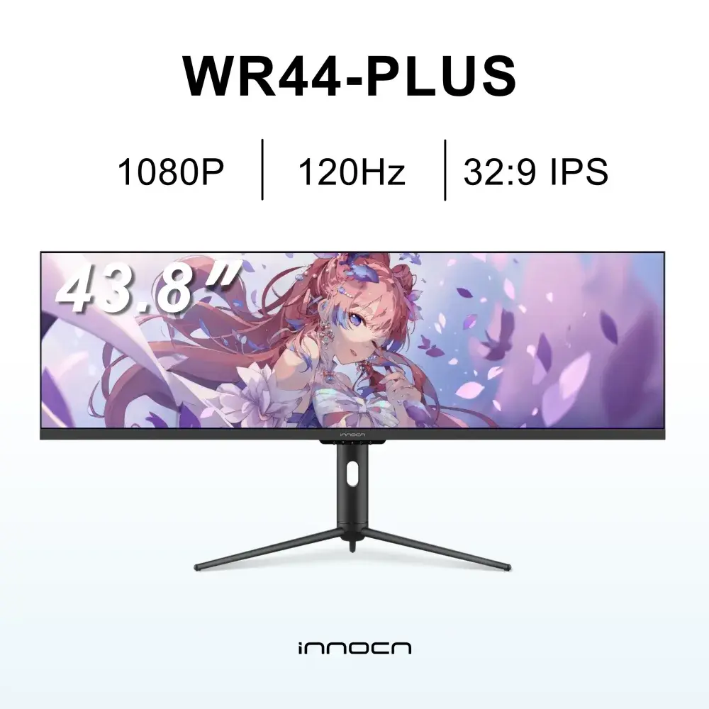 INNOCN 43.8インチ DFHD 120Hz IPS クリエイターモニター WR44 PLUS