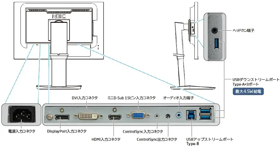 NEC MultiSync LCD-EA241F
