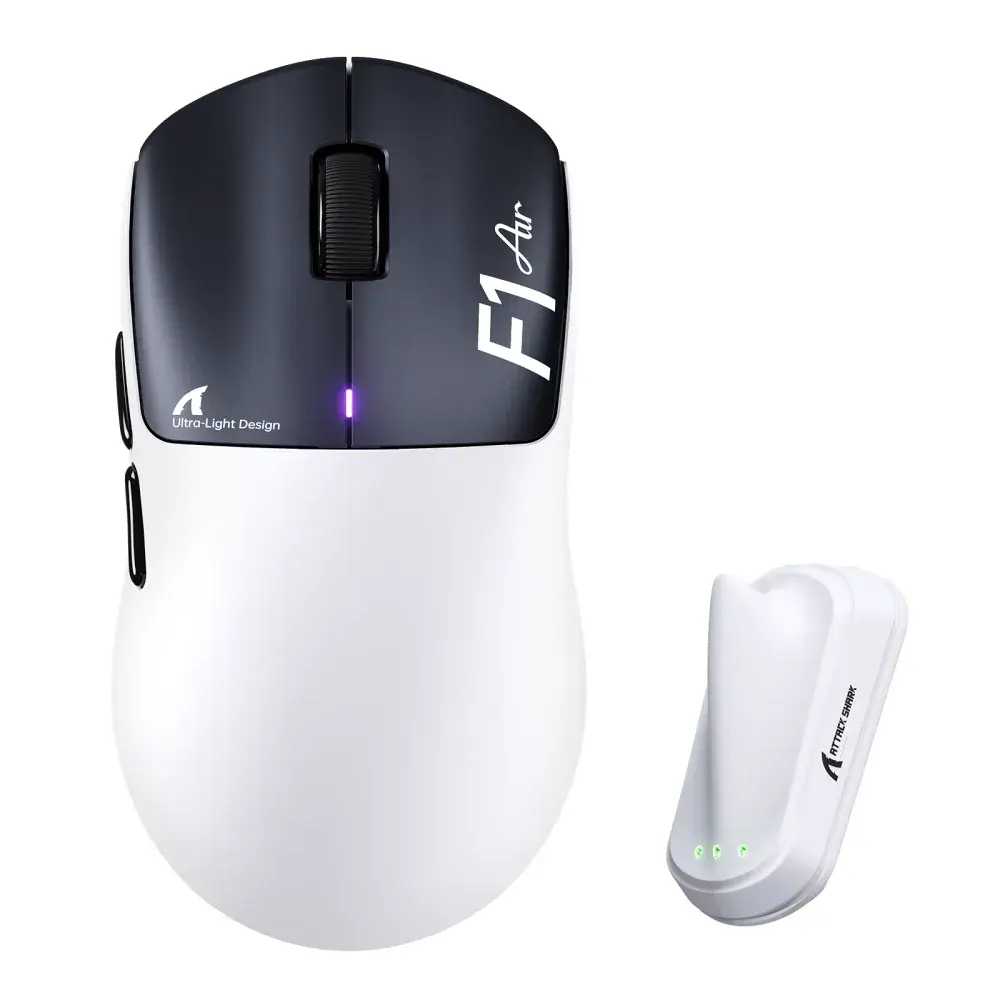 Attack Shark F1 AIR 39g ワイヤレス PAW3955MAX ゲーミングマウス