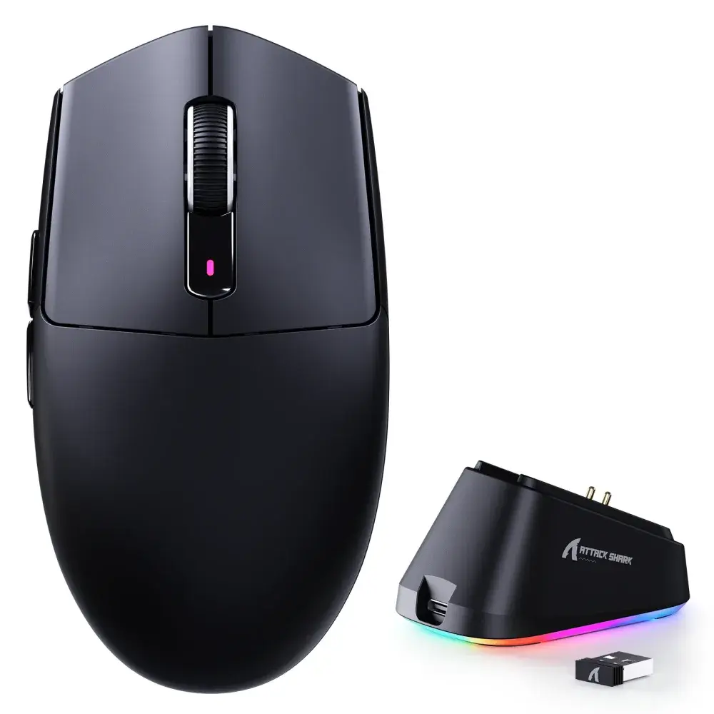 G3 PRO トリモードワイヤレスゲーミングマウス 充電ドック付き 25000 DPI Ultra 超軽量