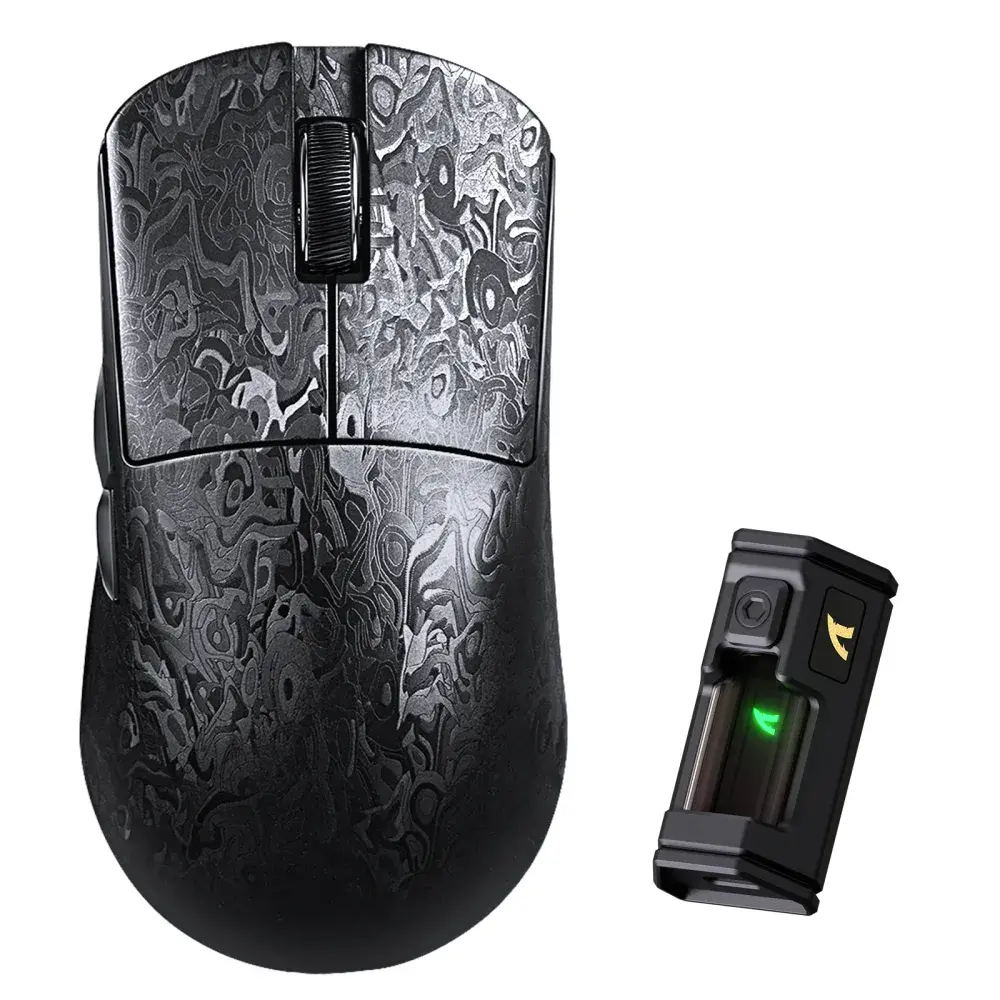 Attack Shark R11 ULTRA カーボンファイバー ワイヤレス 8K PAW3950MAX ゲーミングマウス