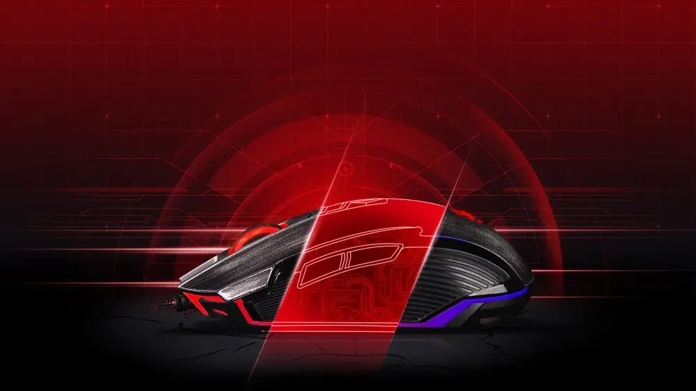 P93s Light Strike RGB Animation Gaming Mouse