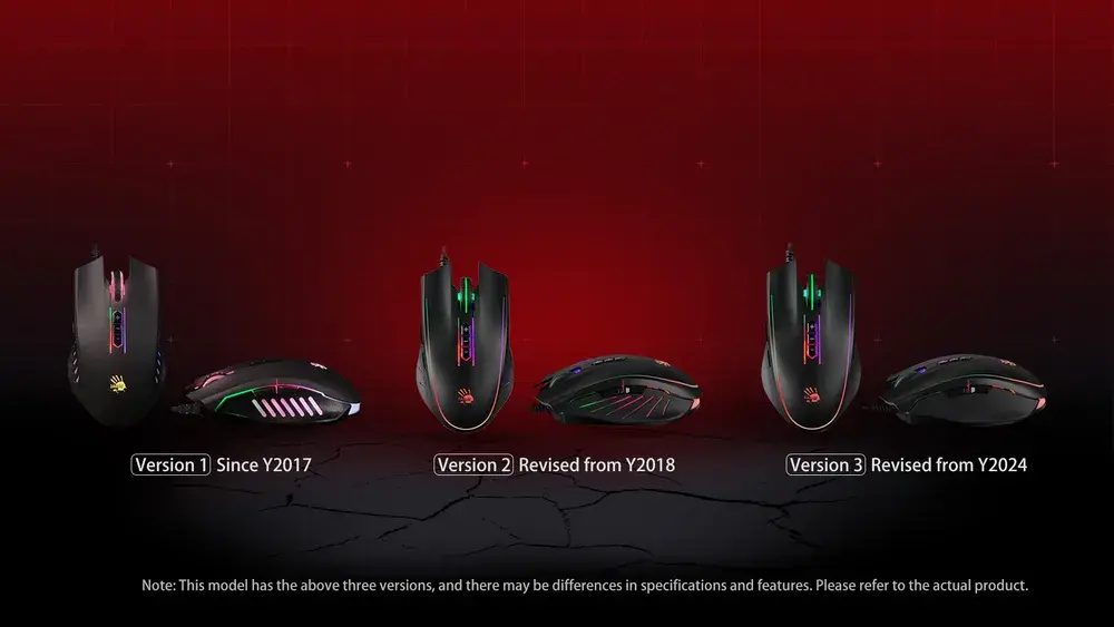 Q81 Neon X'Glide Gaming Mouse
