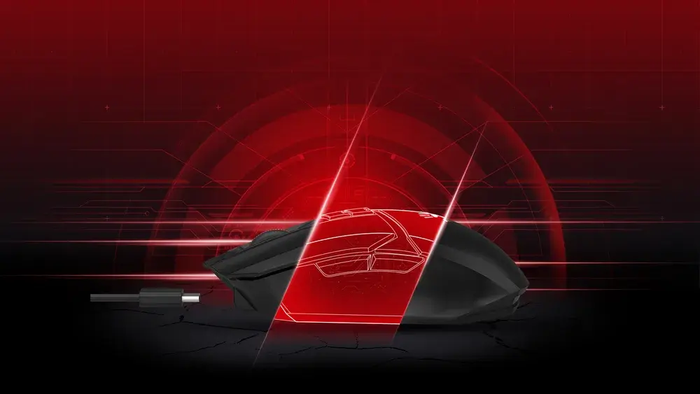 R36 Ultra DUAL MODE WIRELESS GAMING MOUSE