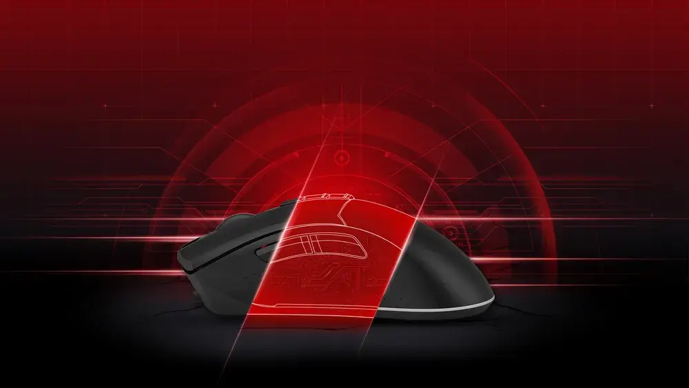 R90 Plus 2.4G WIRELESS GAMING MOUSE