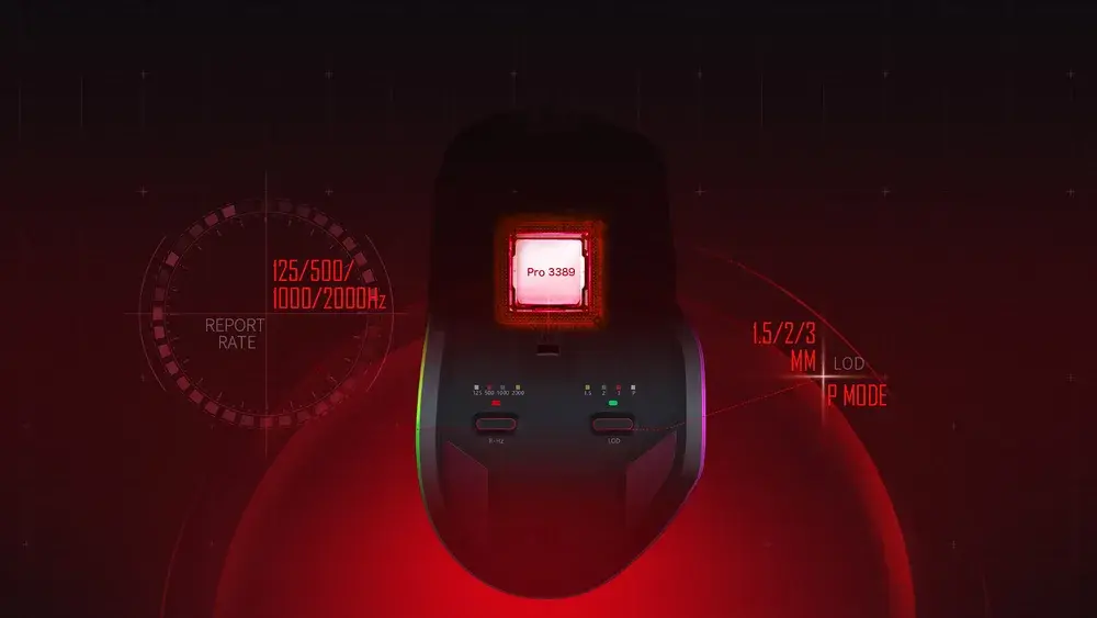 W70 Pro RGB Gaming Mouse