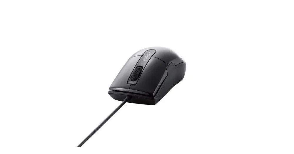 有線BlueLEDマウス 静音 3ボタン Sサイズ BSMBU26SS