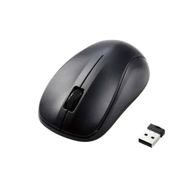 ELECOM 簡易包装無線IRマウス（Mサイズ/3ボタン） M-K6DRK/RS