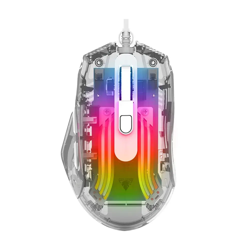 Jedel GM1400 Wired Crystal RGB Gaming Mouse
