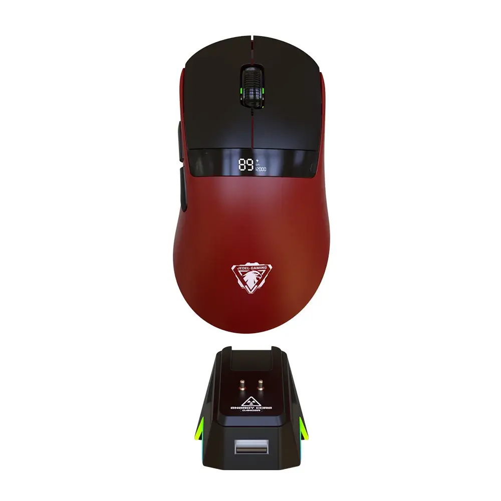 GWH-102 Tri-Mode Gaming Mouse with Charging Dock