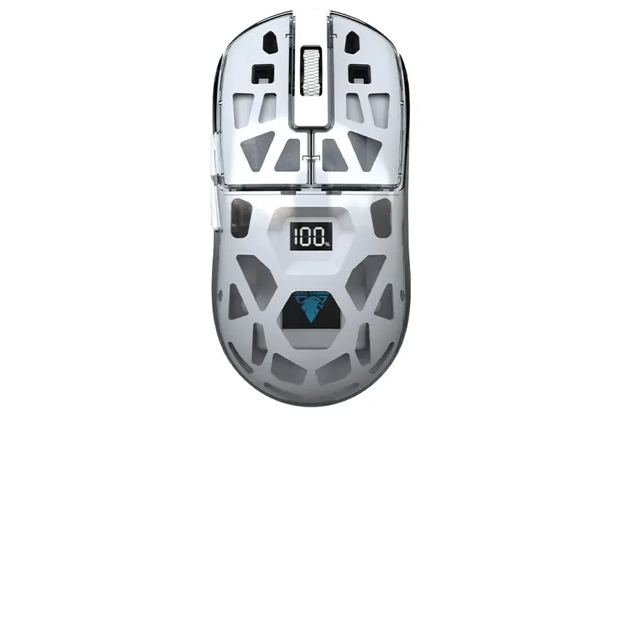 WD154 Dual-Mode Rechargeable Transparent Mouse
