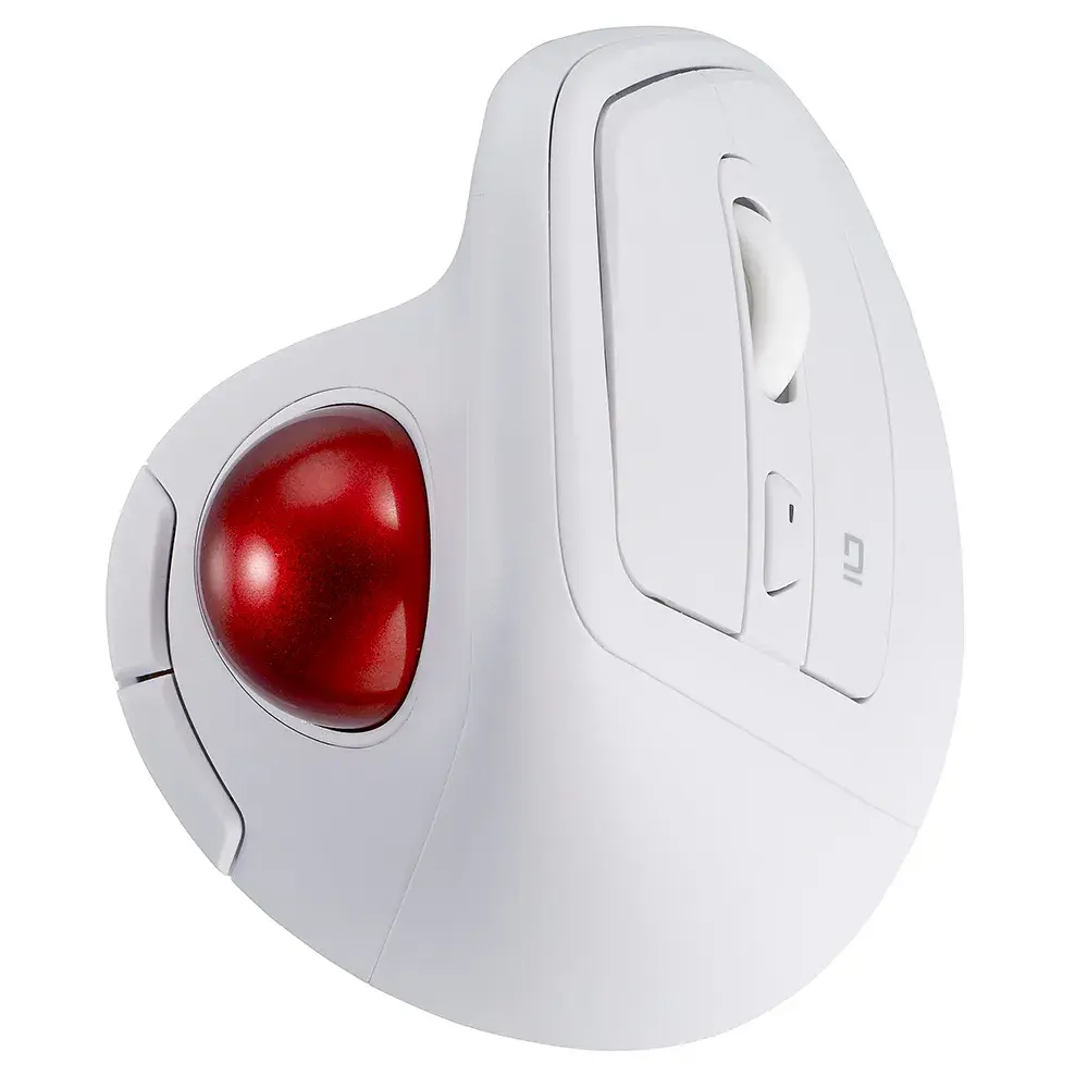 ナカバヤシ Digio2 Bluetoothエルゴ静音5ボタン光学式トラックボール MUS-TBKF264