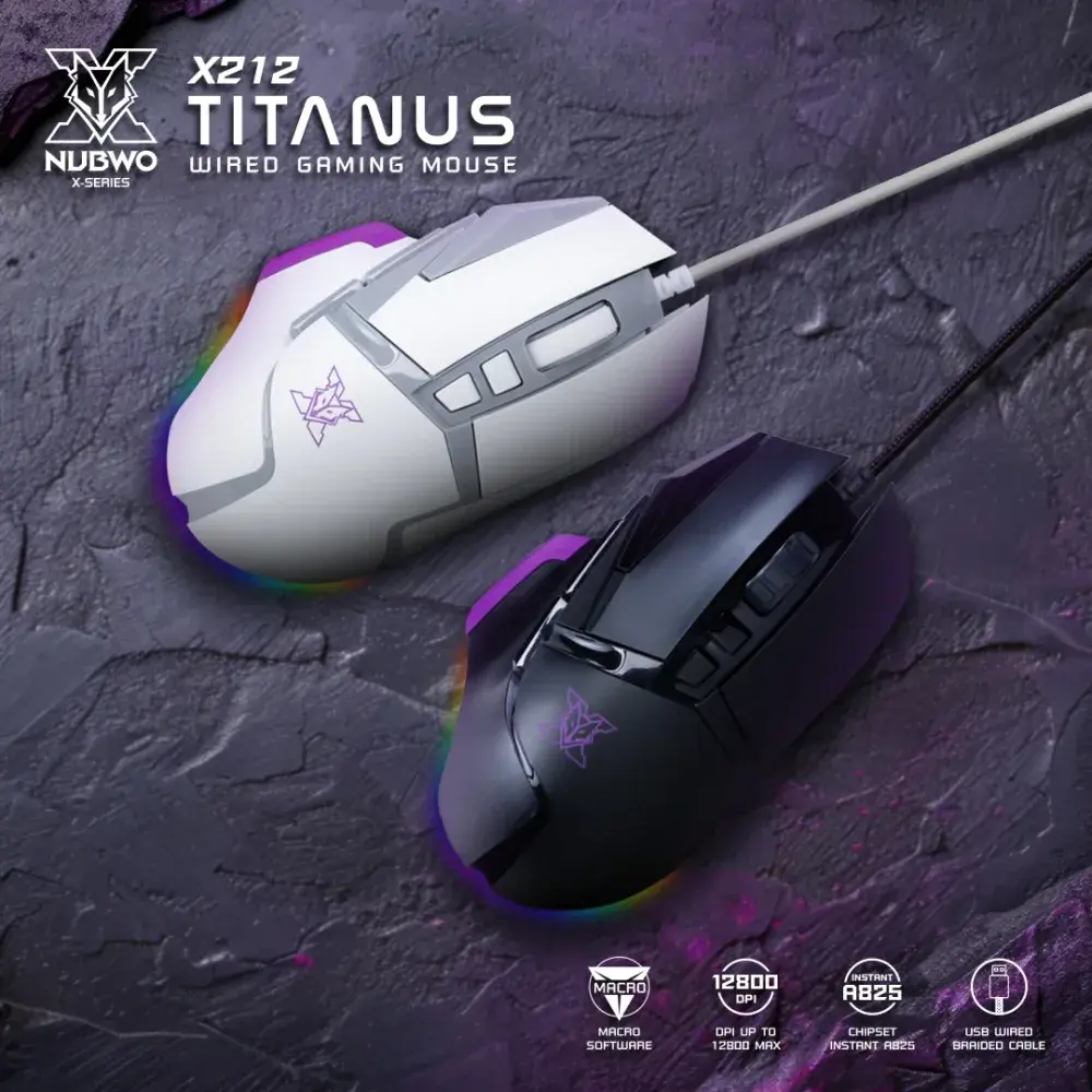 X212 TITANUS Wired Gaming Mouse
