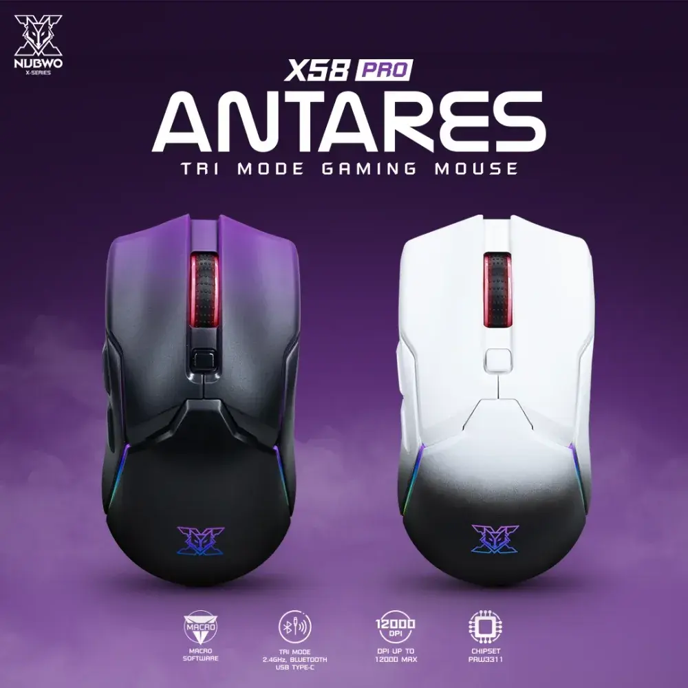 X58 PRO ANTARES Wireless Gaming Mouse