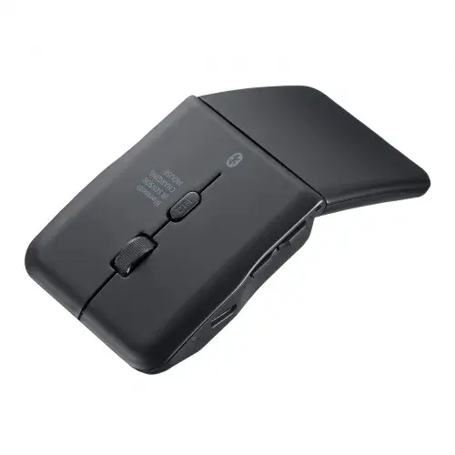 静音Bluetooth5.0 IR LEDマウス（5ボタン・薄型） MA-BIS5116