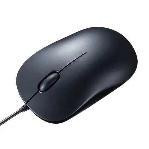 サンワサプライ 有線Type-CブルーLEDマウス MA-BLC194