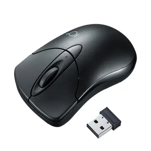 サンワサプライ 静音ワイヤレスブルーLEDマウス イオプラス MA-IPWBS302