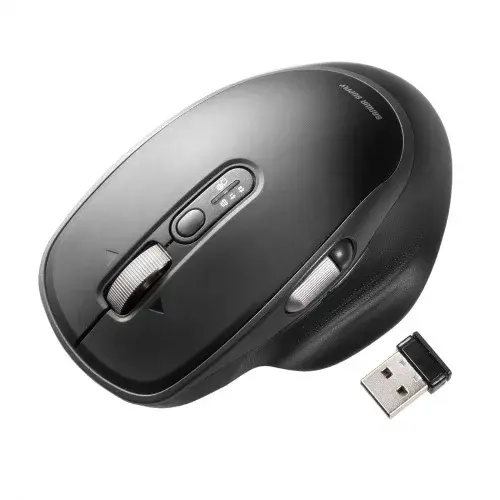 サンワサプライ Bluetoothワイヤレスマウス（高速スクロール・チルトホイール・サイドホイール付き） MA-WBIRS635