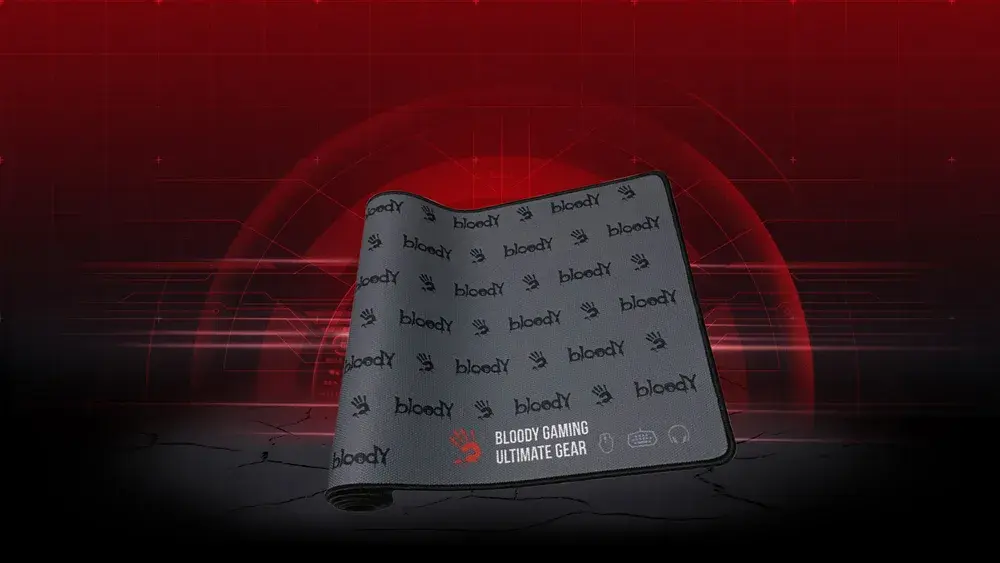 BP-30L Extended Roll-Up Fabric Gaming Mouse Pad