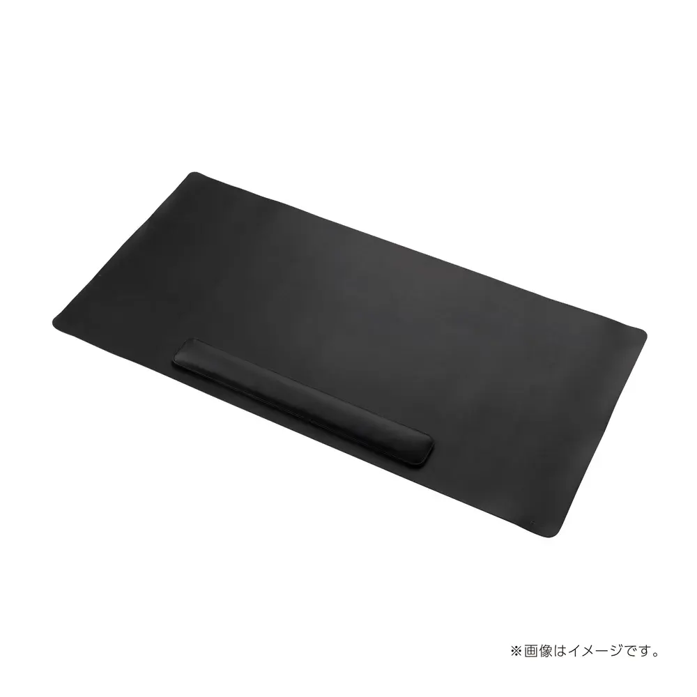 ナカバヤシ Digio2 リストレスト付きPUレザーデスクマット MUP-937