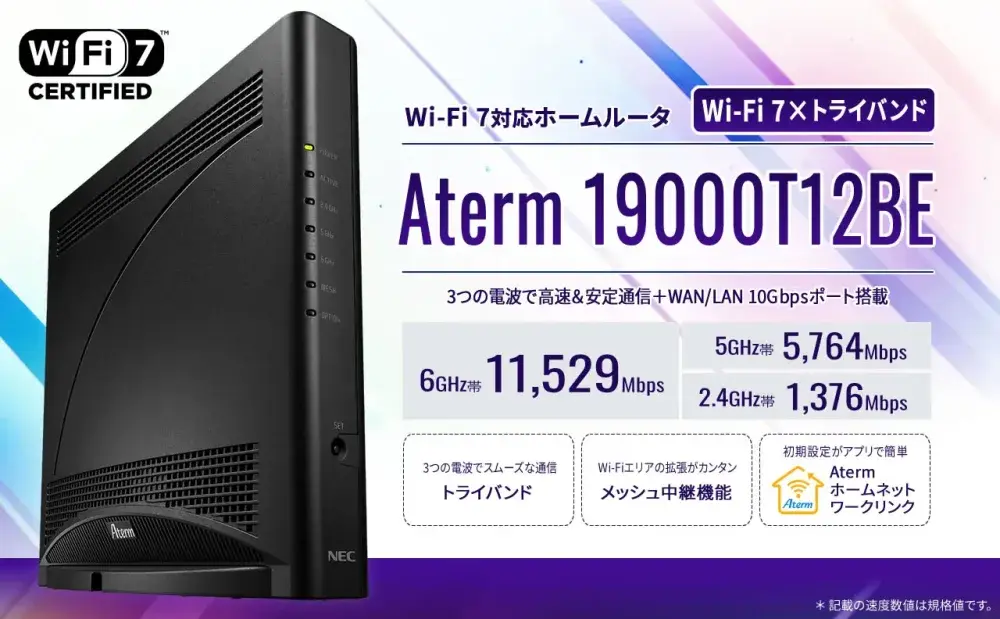 NEC Aterm 19000T12BE