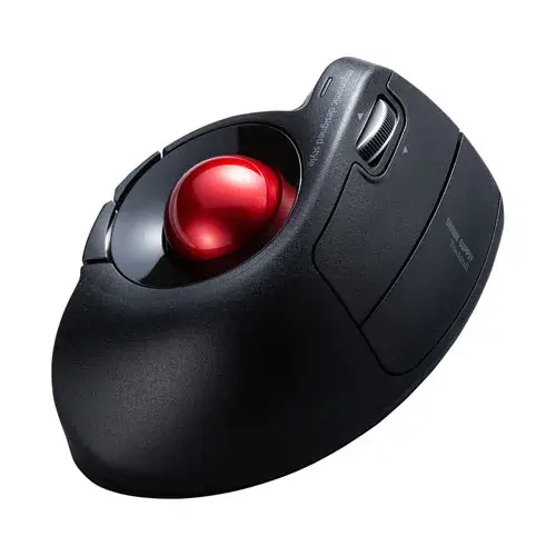 サンワサプライ ワイヤレスエルゴトラックボール MA-WTB178
