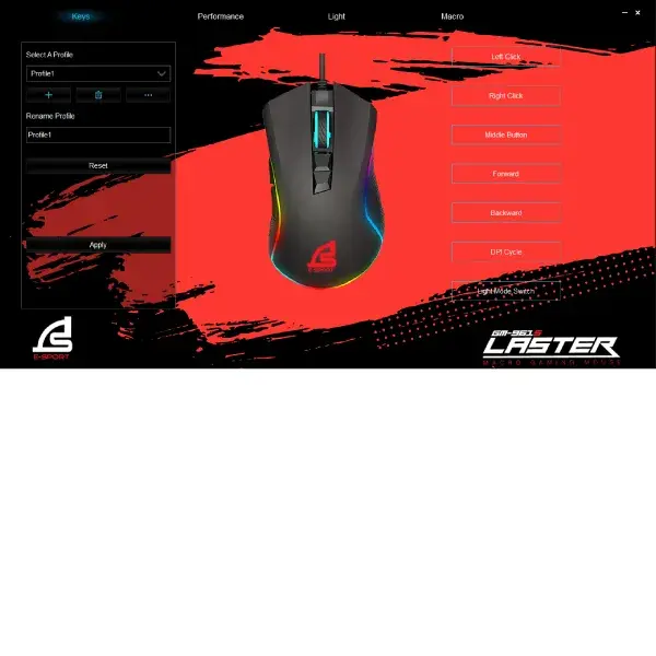 Signo GM-961S LASTER Wired Gaming Mouse